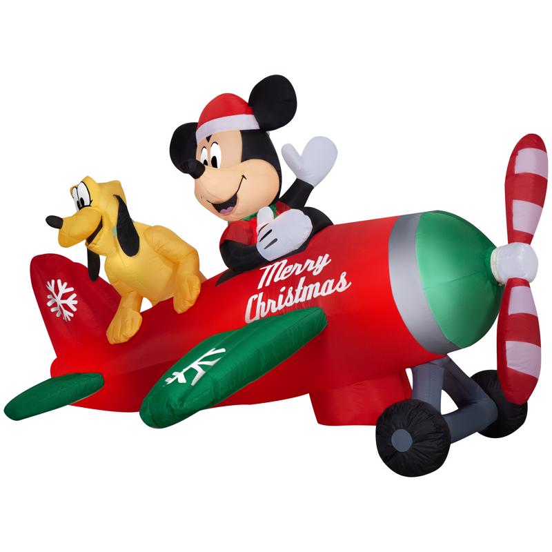 Emery Jensen inflatable Mickey Mouse character, 54-inch size, colorful and detailed Disney-themed inflatable toy.