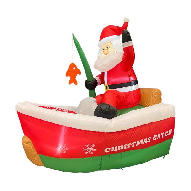 FSHNG SANTA INFLATBL 6'L