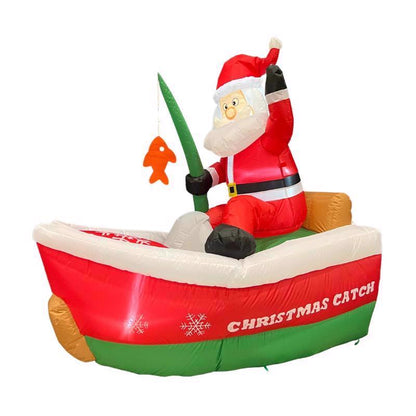 FSHNG SANTA INFLATBL 6'L