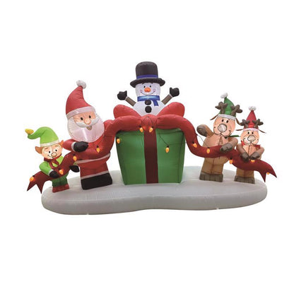 SANTA W Elf/snwmn 8'