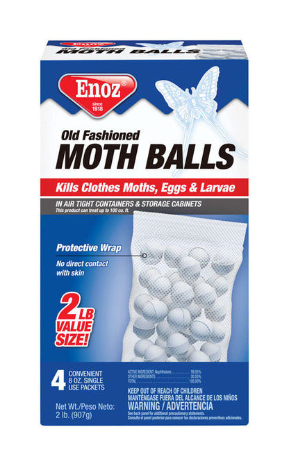 MOTH BALLS OLD FASH 2LBS - Pack of 12