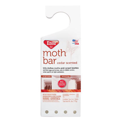 MOTH BAR CEDAR 6OZ - Pack of 6