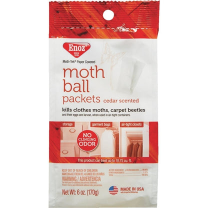 Moth-tek CEDAR PACKETS - Pack of 6