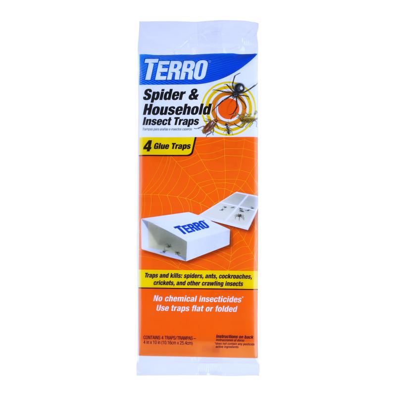SPIDER INSECT TRAP 4PK - Pack of 24