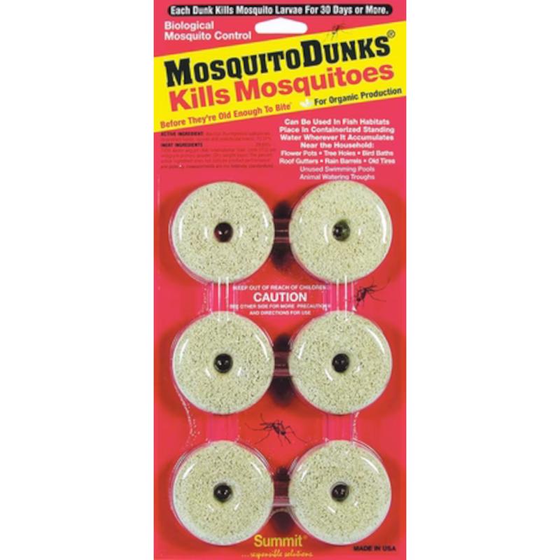 INSECT MOSQUITO DUNK 6PK