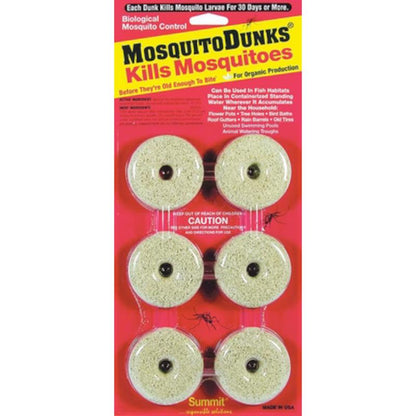 INSECT MOSQUITO DUNK 6PK