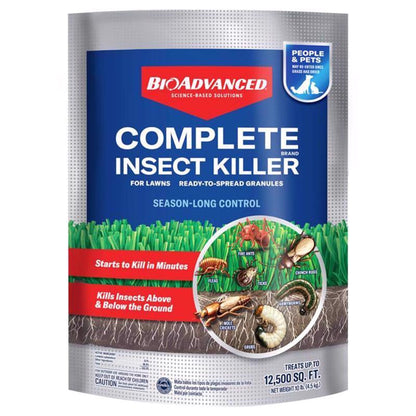 Emery Jensen Insect KLLR Ground insecticide granules for controlling pests in outdoor areas, 10-pound bag.