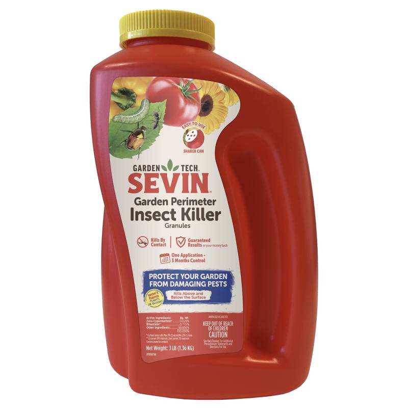 Emery Jensen Sevin Insect Kil Granules 3# insecticide granules for pest control in a bag, ready for outdoor use