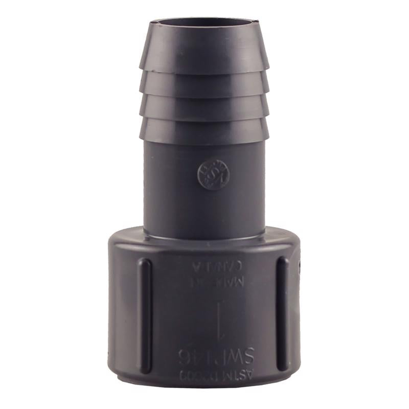 ADAPTR INSRT POLY 1" FPT