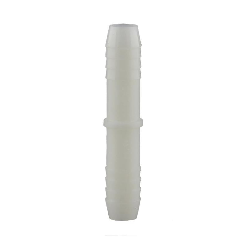 Emery Jensen couple nylon insert fitting with 1/2-inch threaded connection, durable nylon construction for plumbing or industrial use.