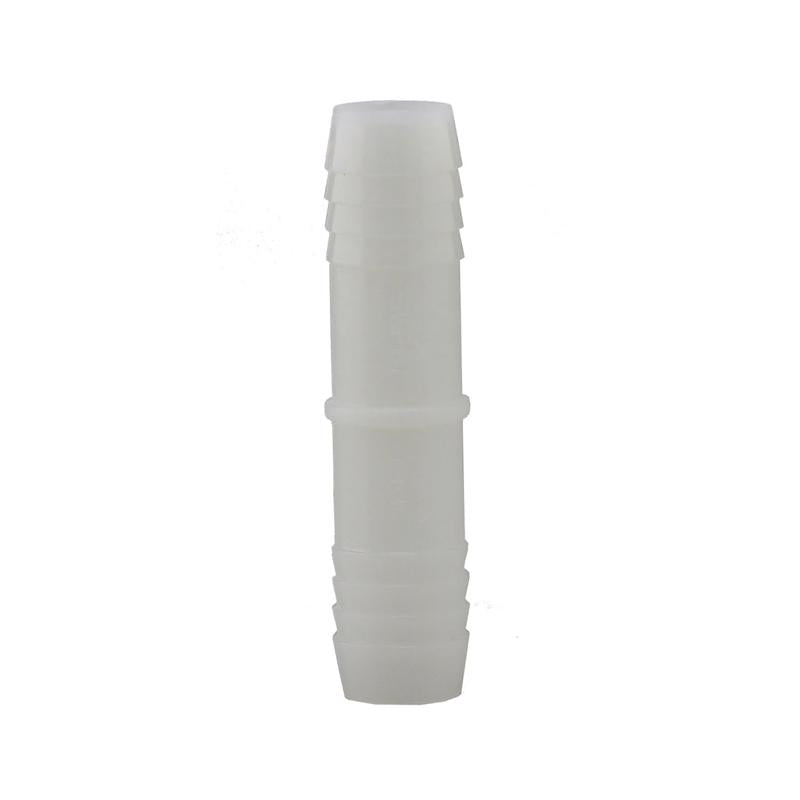 Emery Jensen couple nylon 3/4-inch insert fitting with threaded nylon connection, showcasing durable plumbing component.