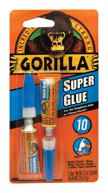 GORILLA SUPERGLUE 2PK 3G - Pack of 10