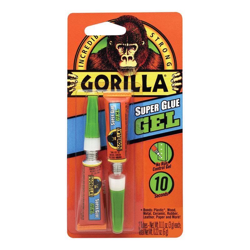GORILLA SUPERGLUE GEL2PK - Pack of 10