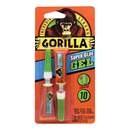GORILLA SUPERGLUE GEL2PK - Pack of 10