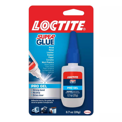 SUPER GLUE GEL 0.7 OZ - Pack of 6