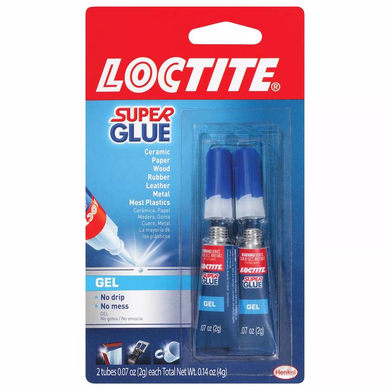 SUPER GLUE GEL 0.7oz 2PK - Pack of 12
