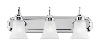 WALL BRACKET 3LT CHROME