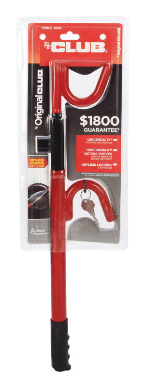 Emery Jensen lock steering wheel club security device for vehicle interior replacement part, shown in image.