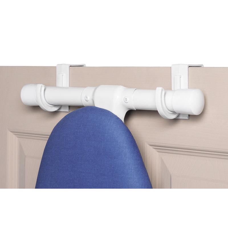 Emery Jensen ironing accessories featuring two iron board hooks made of durable iron for convenient storage.