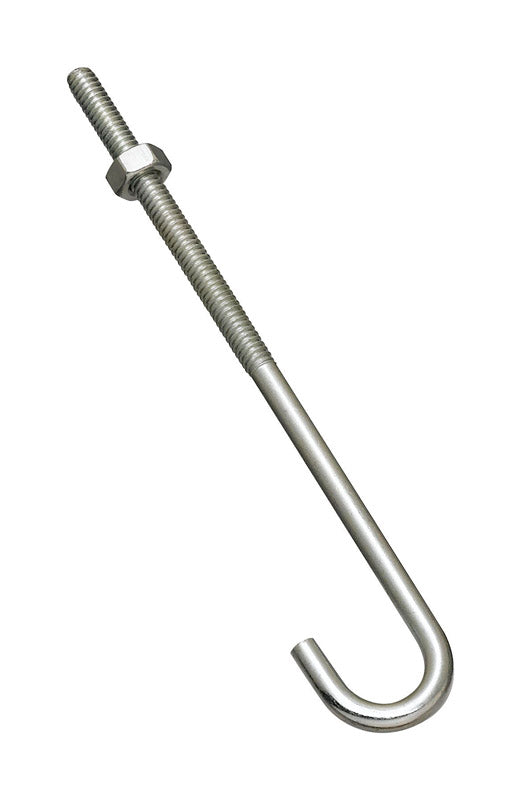 J-bolt ZNC PLT 1/4X6"