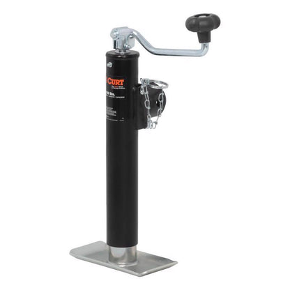 Emery Jensen farm/commercial trailer jack, 2000-pound capacity, adjustable 11 to 21.75 inches, sturdy metal construction