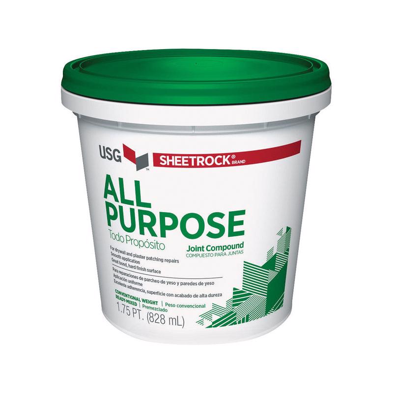 Pack of six Emery Jensen joint compounds, all-purpose 1.75 pint size, suitable for various repair and construction projects.
