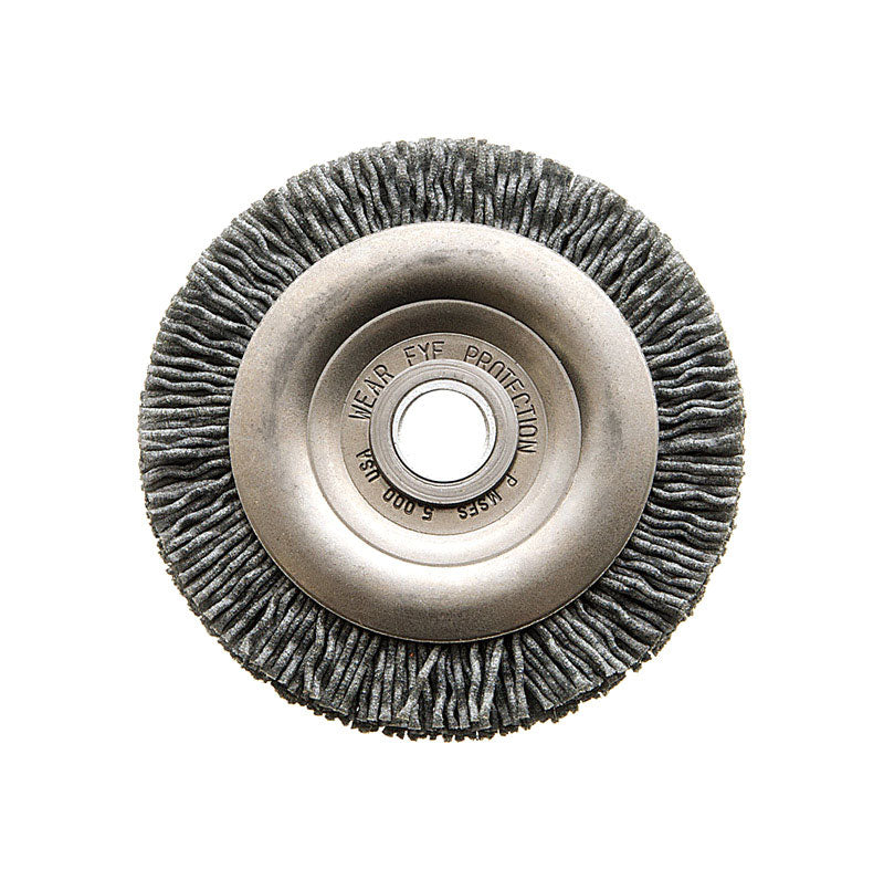 Nylon brush for Emery Jensen key machine part F/KD50-3, used in locksmith tools and key cutting equipment.
