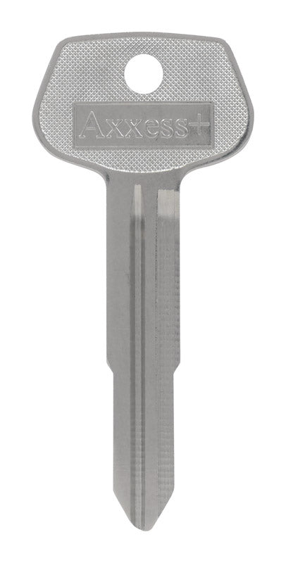 Set of four KEYKRAFTER #53 brass keys by Emery Jensen, featuring durable brass construction and standard key design.