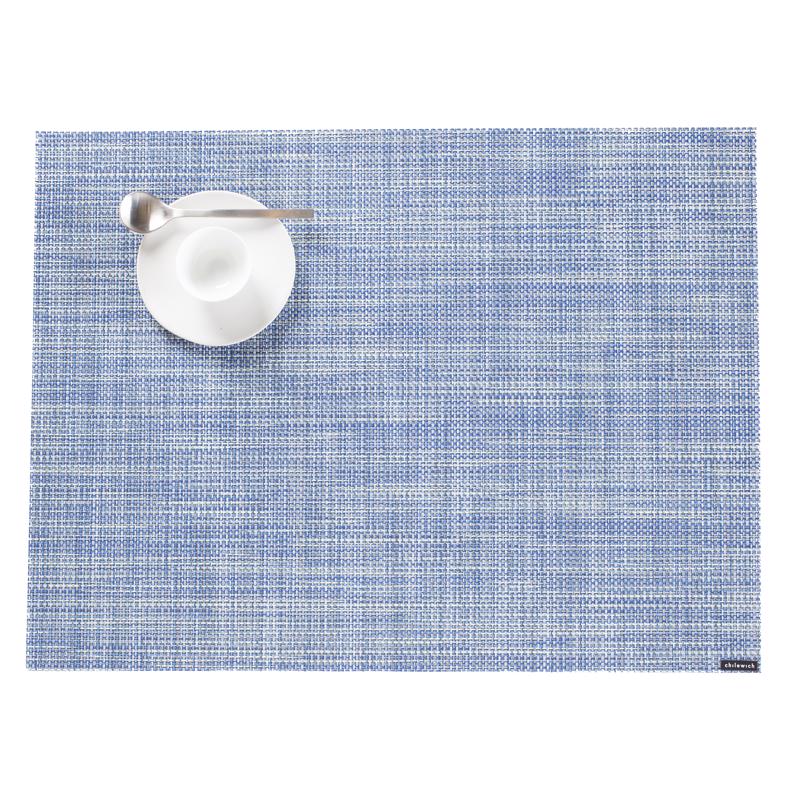 Emery Jensen vinyl placemat with cherry pattern, 19-inch kitchen textile designed for dining table protection and decoration