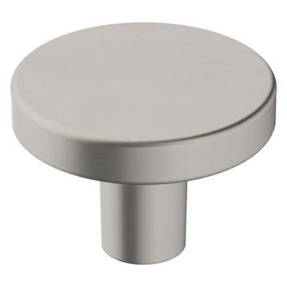 Six Emery Jensen cabinet knobs, 1-3/8-inch size, featuring a sleek design for cabinet doors and drawers.
