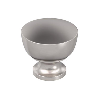 Emery Jensen CBNT KNB CHLC SLV 1-1/8-inch cabinet knobs with a sleek silver finish, shown on a plain background.