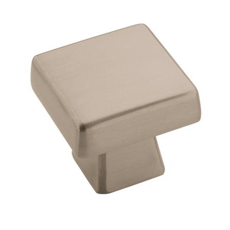 Emery Jensen knob, 1-3/16-inch SN, a metal cabinet or furniture knob with a smooth, rounded design.