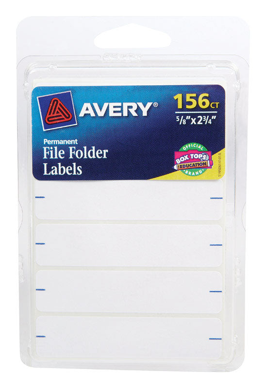 LABEL FILE 2.75X5/8PK156 - Pack of 6