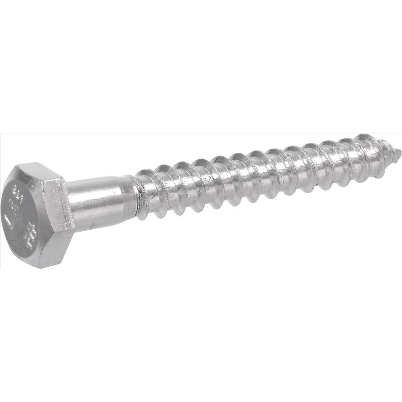 Emery Jensen HX LAG screw Z 1/2x3 inches showing a close-up of the silver metal lag screw with threading.