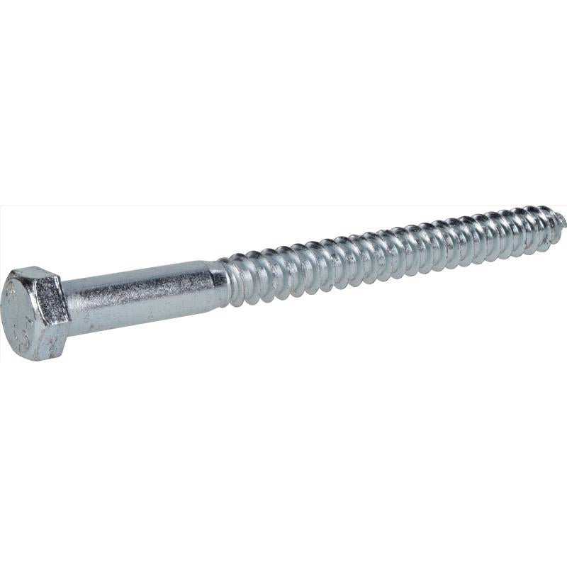 Emery Jensen HX lag screw Z 1/2x6 inches showing a sturdy metal lag screw for construction and heavy-duty fastening.