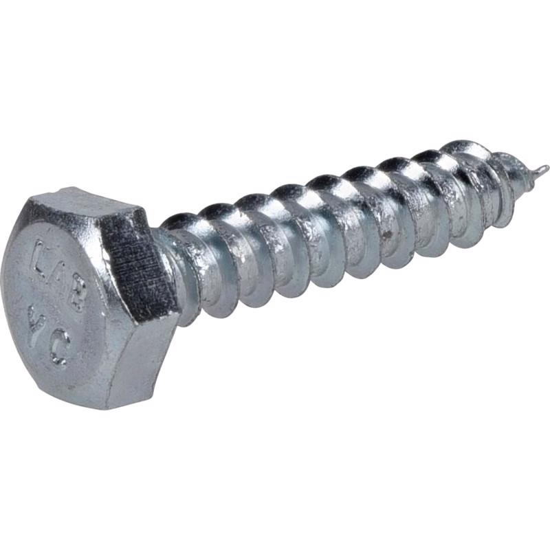Emery Jensen LAG screw, 1/4 inch by 1 1/4 inch, hex head, durable fastener for construction and woodworking projects