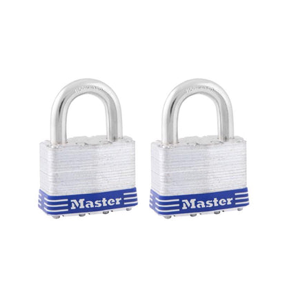 PADLOCK 2"LAMINATED 2PK