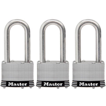 PADLOCK W/key 1.75"ss3pk