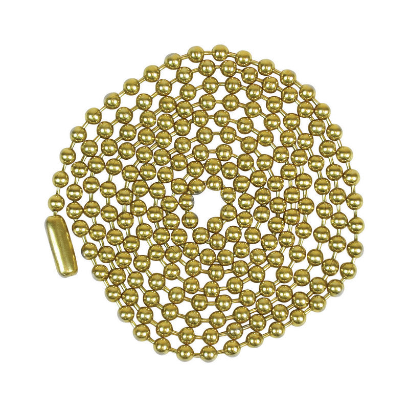 BEADED CHAIN STEEL #6 - Pack of 6