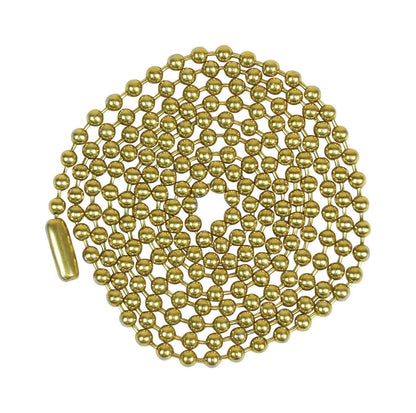 BEADED CHAIN STEEL #6 - Pack of 6