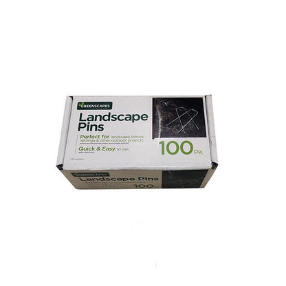 Emery Jensen landscape pin, 4.5-inch, 100-pack, for landscape fabric and accessories, shown on a white background.