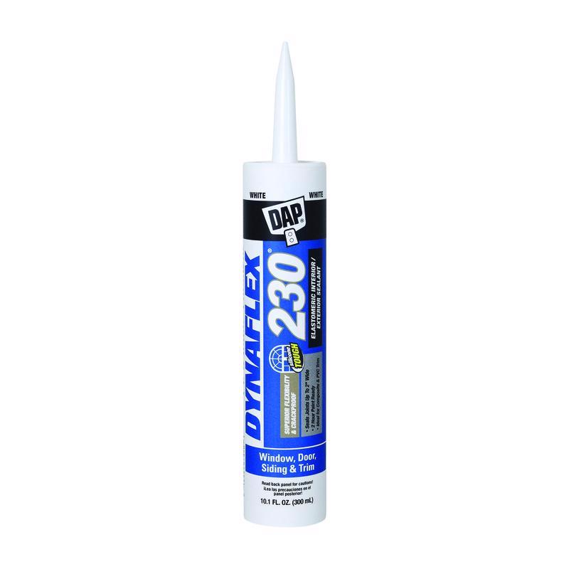 Pack of 12 Emery Jensen Dflex230 latex caulk tubes in white, 10.1 oz each, suitable for sealing and gap filling.