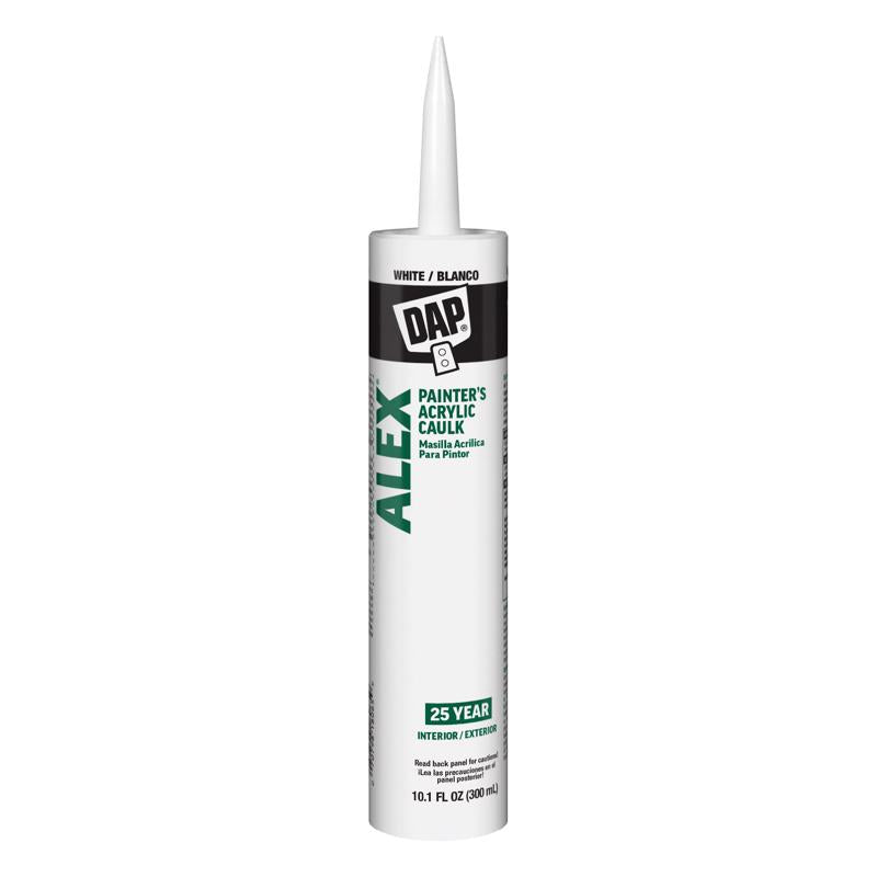 CAULK WHT ACRL LT 10.1oz - Pack of 12