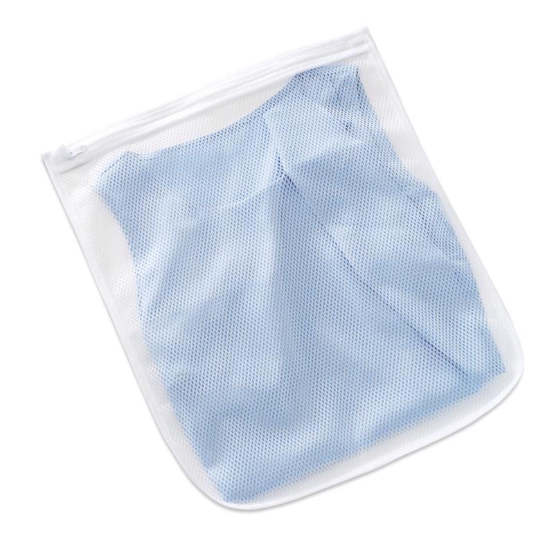 Emery Jensen fabric laundry bag, 10-inch size, lightweight and durable for storing and transporting laundry in a modern home.