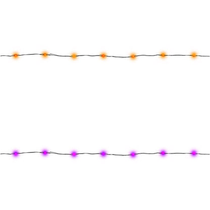 HALLWN ORANGE LIGHTS - Pack of 12