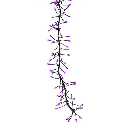 Purple LED lighting string from Emery Jensen with 250 lights, ideal for decorative and ambient lighting.