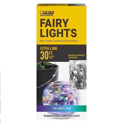 STRING LIGHTS SILVER 30'