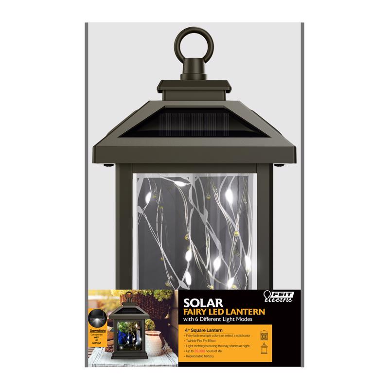 HANGNG LANTERN SQUARE 7" - Pack of 3