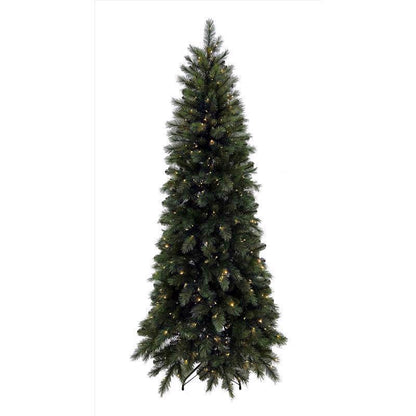 Emery Jensen CMAS ARCDA Tree LED 7-foot outdoor decorative LED tree with bright lights and realistic branch design.
