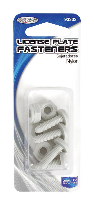 FASTENER LICENSE NYL 4PK - Pack of 12